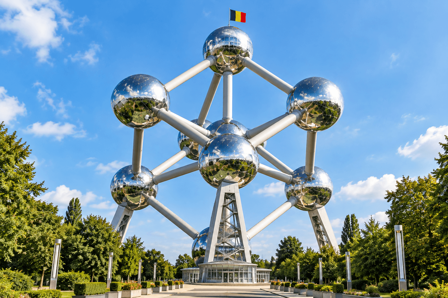 The Atomium in Brussels